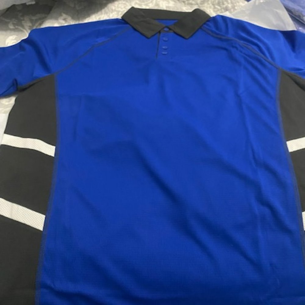 Men's XL Royal Golf Shirt New in Original Packaging